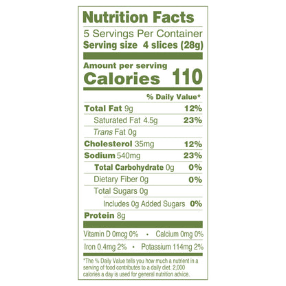 Applegate Natural Uncured Pork & Beef Pepperoni Sliced, 5oz