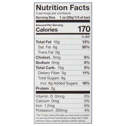 Endangered Species 72% Cocoa Blueberry Dark Chocolate 3 oz