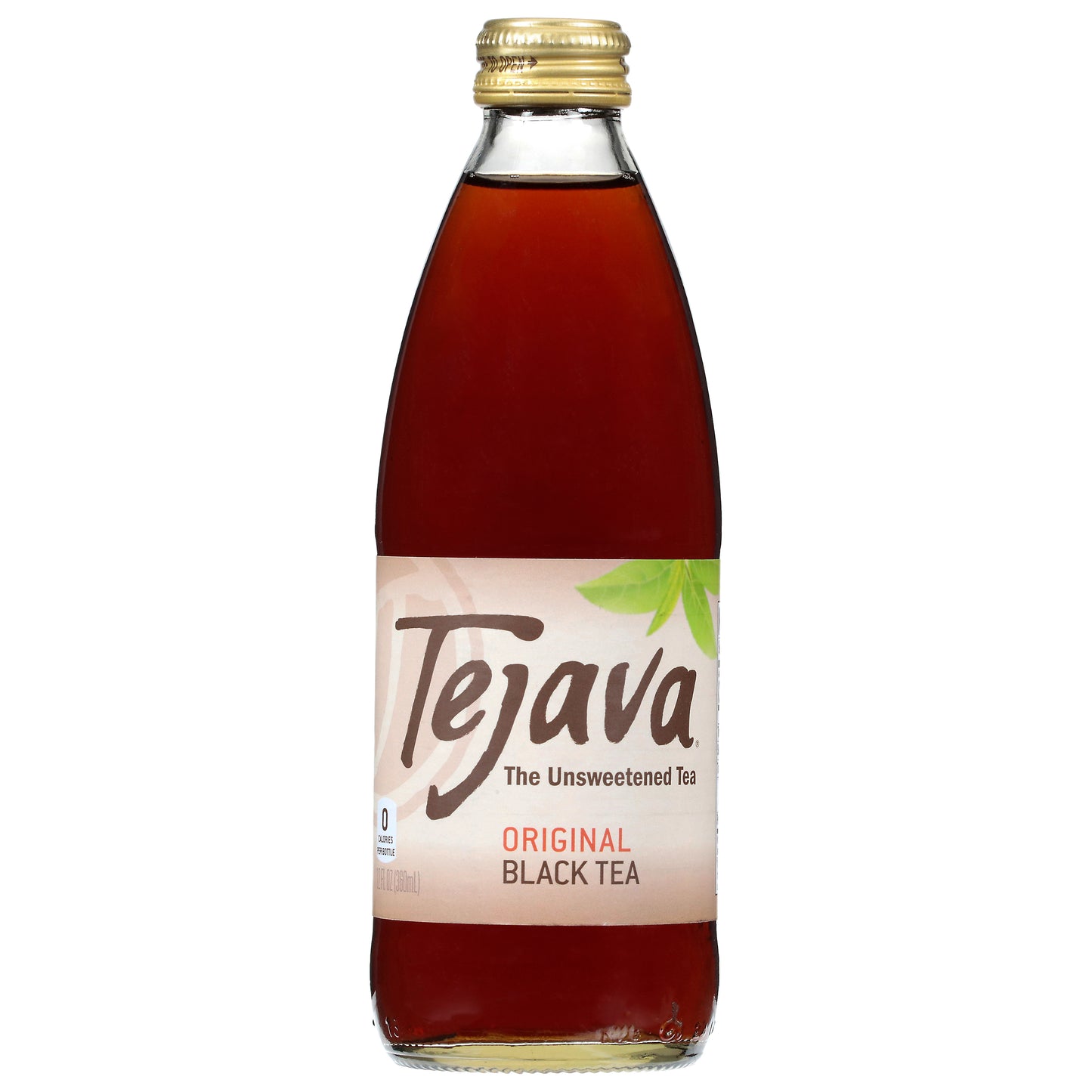 Tejava Unsweetened Original Black Tea 12 fl oz
