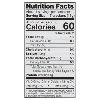 Edward & Sons Gluten Free Whole Grain Exotic Rice Toast Purple Rice & Black Sesame Crackers 2.25 oz