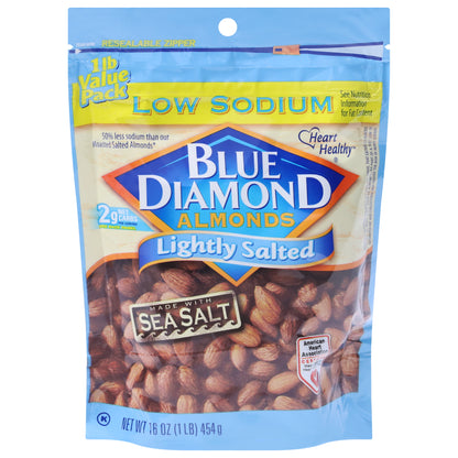 Blue Diamond Lightly Salted Almonds Value Pack 16 oz