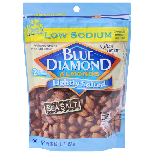 Blue Diamond Lightly Salted Almonds Value Pack 16 oz
