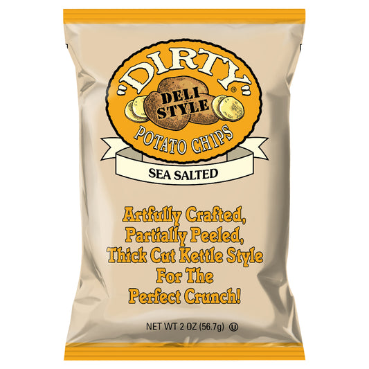 2 oz "Dirty" Sea Salted Potato Chips