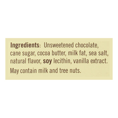 Ghirardelli Intense Dark Sea Salt with 60% Cacao Dark Chocolate 3.5 oz