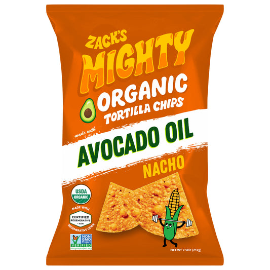 Avocado Oil Nacho Tortilla Chips
