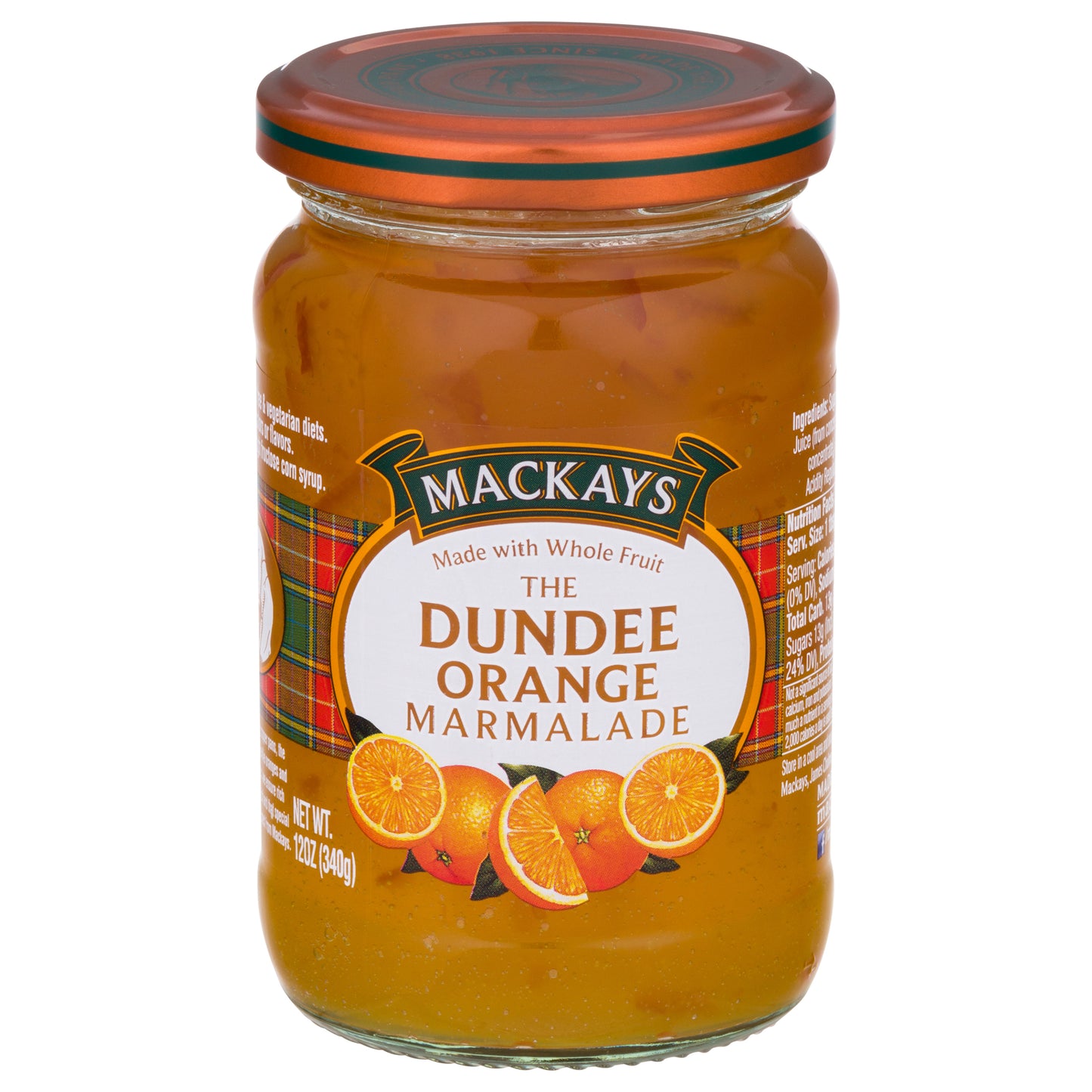 Mackays The Dundee Orange Marmalade 12 oz