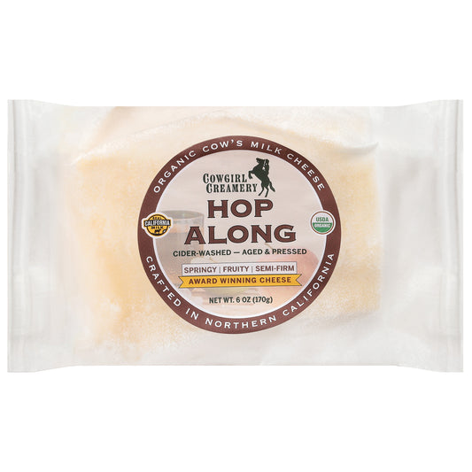 Cowgirl Creamery Organic Cow's Milk Hop Along Cheese 6 oz