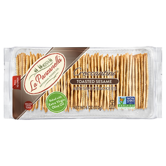 Croccantini® Toasted Sesame Artisan Crackers