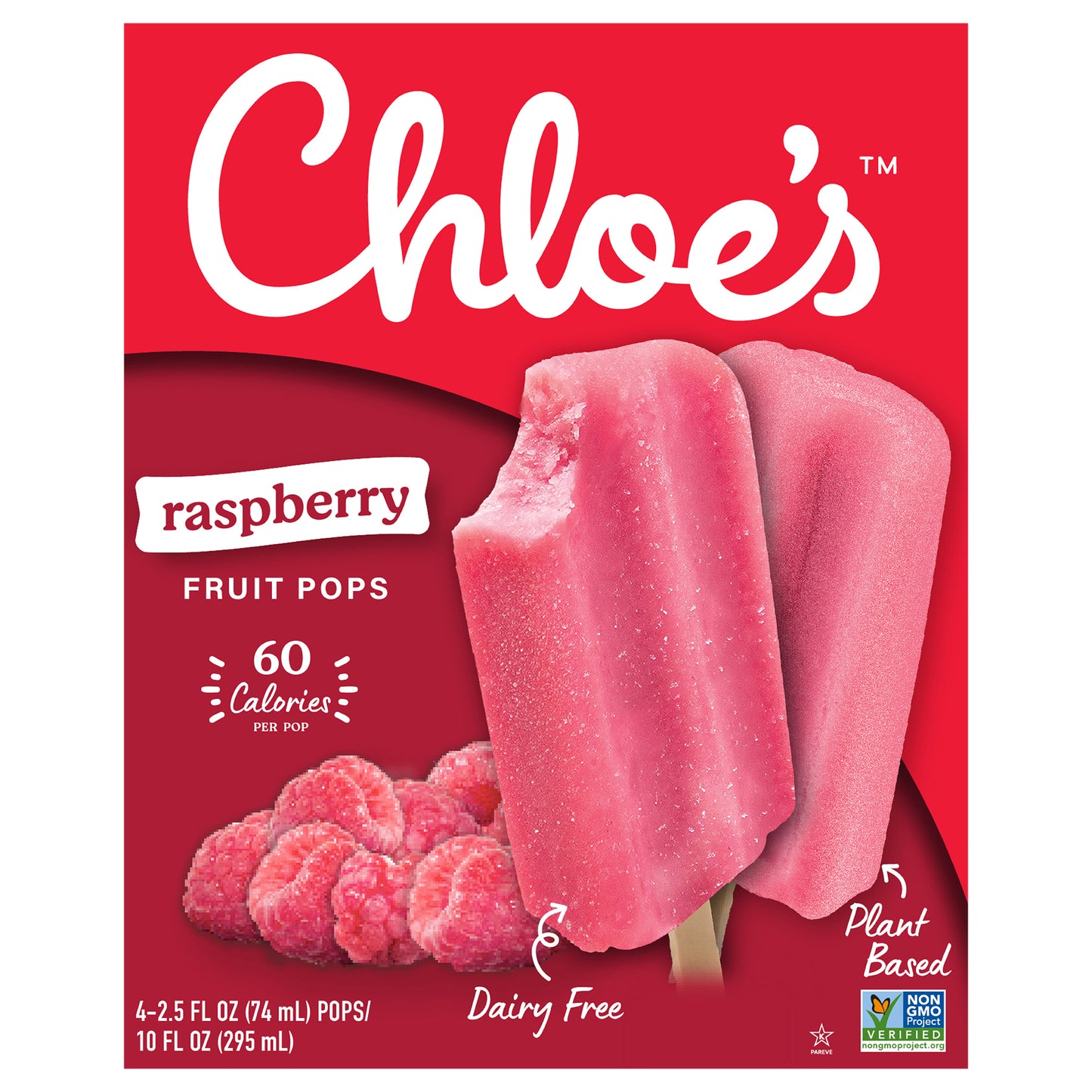 Chloe's Raspberry Pops