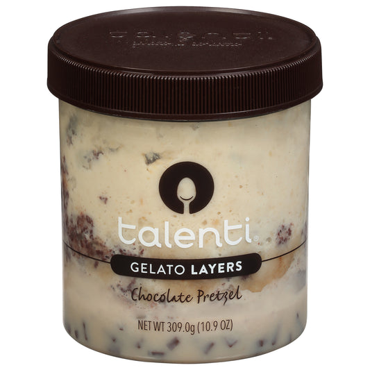 Talenti Chocolate Pretzel Gelato Layers 10.9 oz