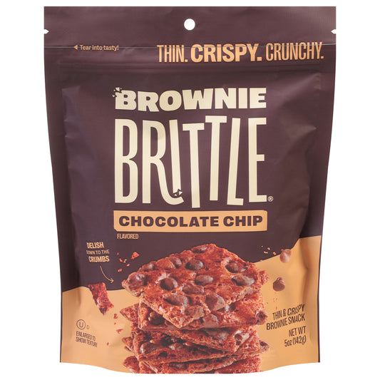 Brownie Brittle Chocolate Chip Brownie Snack 5 oz