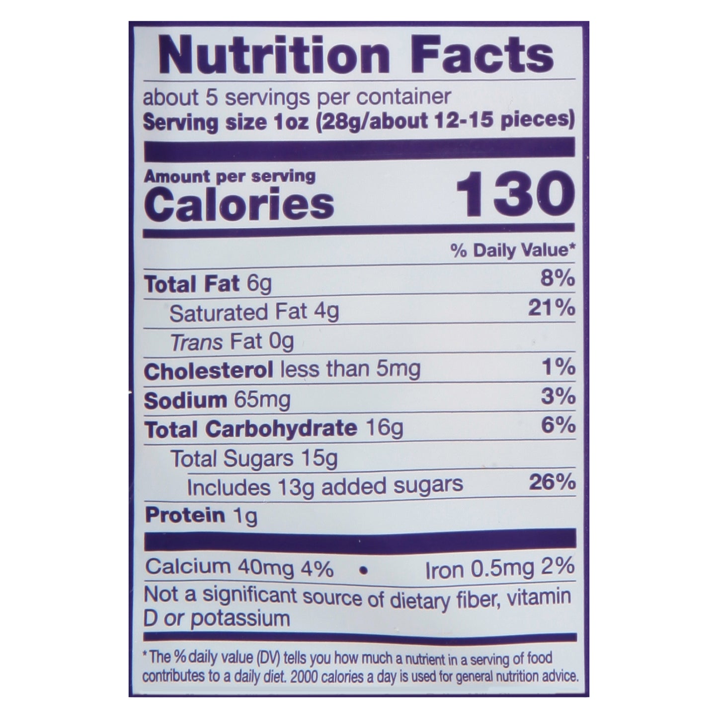 Violet Crumble Nuggets Bite-Sized Honeycomb Candy 4.76 oz