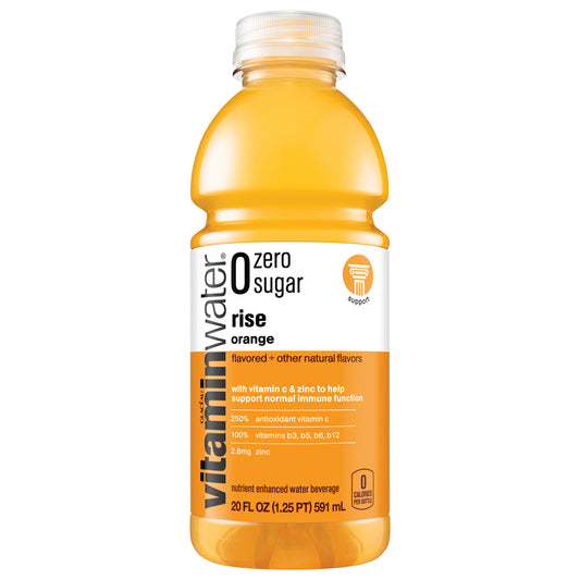 vitaminwater zero sugar rise Bottle, 20 fl oz