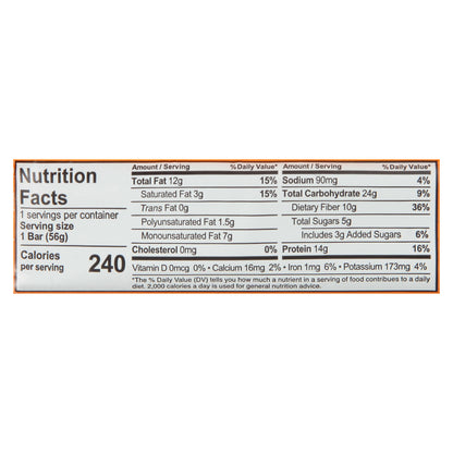 Aloha Organic Peanut Butter Chocolate Chip Protein Bar 1.98 oz