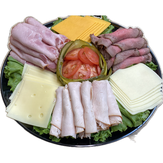 Sliced Meat and Cheese Platter