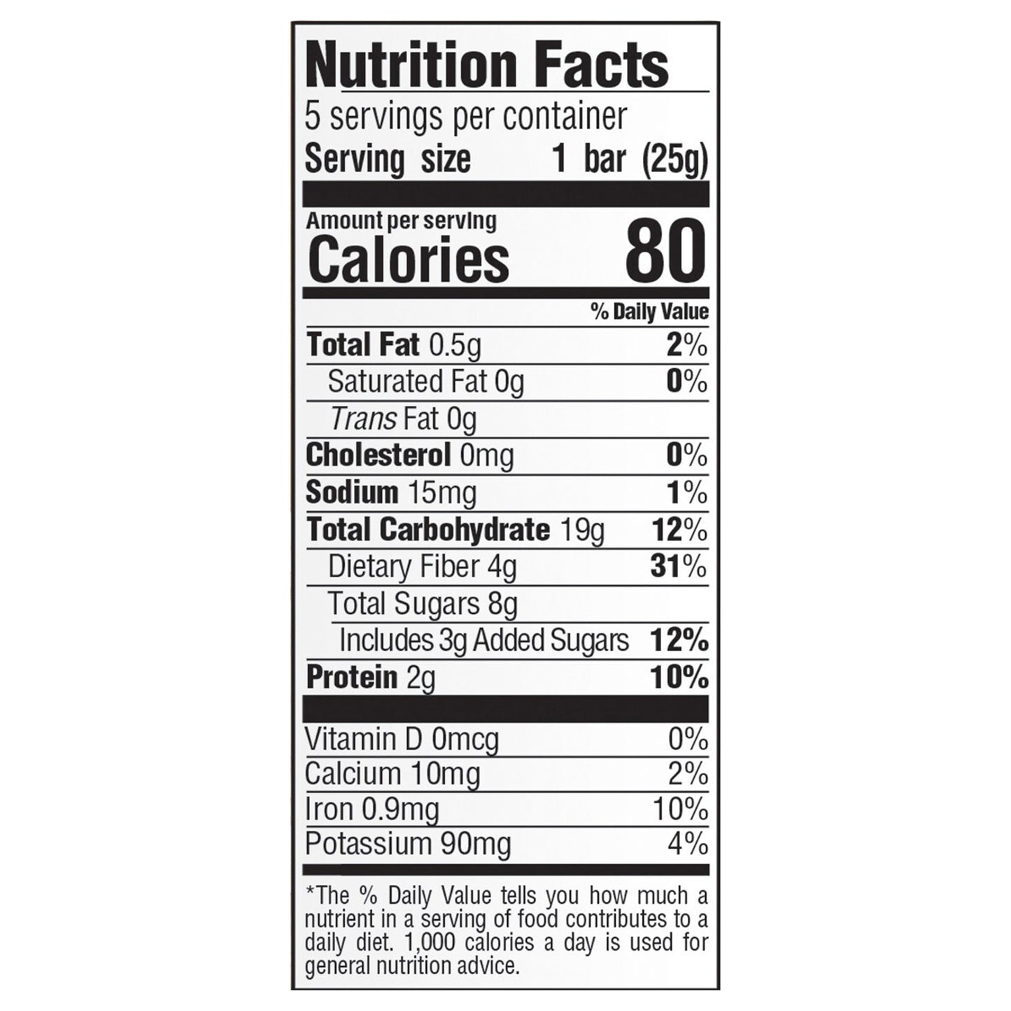 Happy Tot Organics Fiber & Protein Gluten Free Oat Bar Organic Banana & Carrot 5-0.88 oz Bars CASE