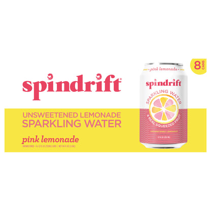 12 oz. Pink Lemonade Sparkling Water 8pk