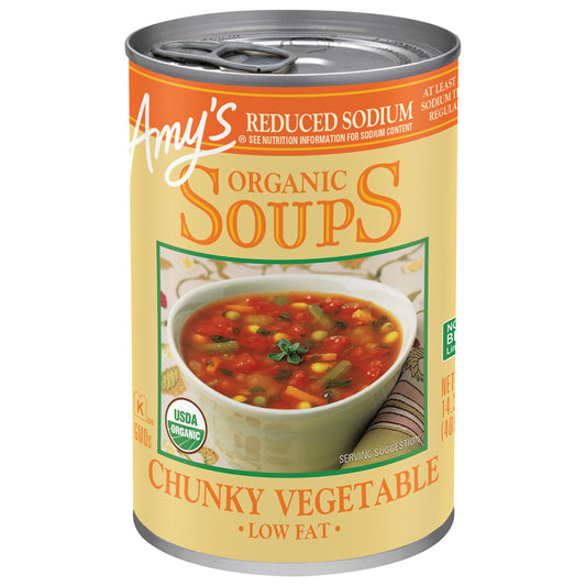 Chunky Vegetable Soup Reduced Sodium