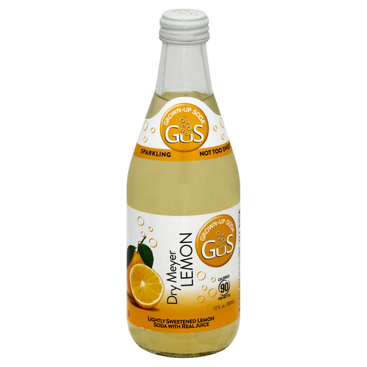 GuS Soda 12 oz - Lemon