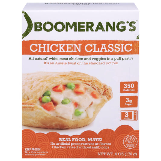 Boomerang's Chicken Classic Pastry 6 oz