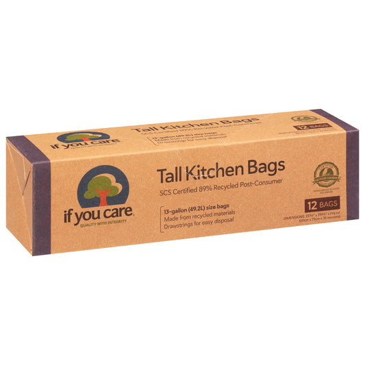 If You Care Tall Kitchen Bags 12 ea