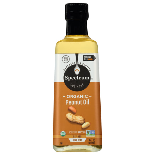 Spectrum Culinary™ Organic Peanut Oil 16 fl. oz. Bottle