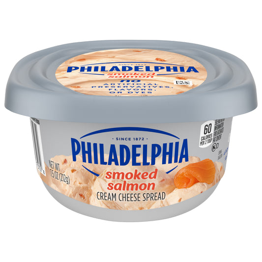 Philadelphia Smoked Salmon Cream Cheese Spread 7.5 oz