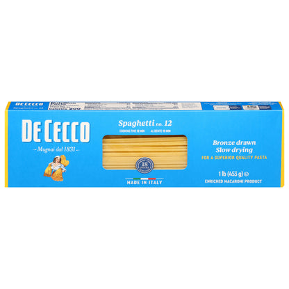 De Cecco No. 12 Spaghetti 1 lb