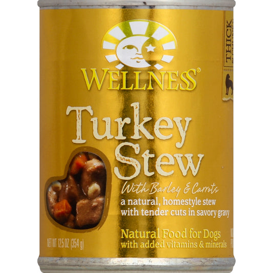 Wellness WELLNESS DOG FD TRKY STEW 12.5 OZ