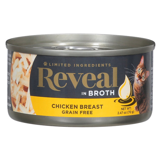 Reveal Grain Free Chicken Breast in Broth Cat Food 2.47 oz