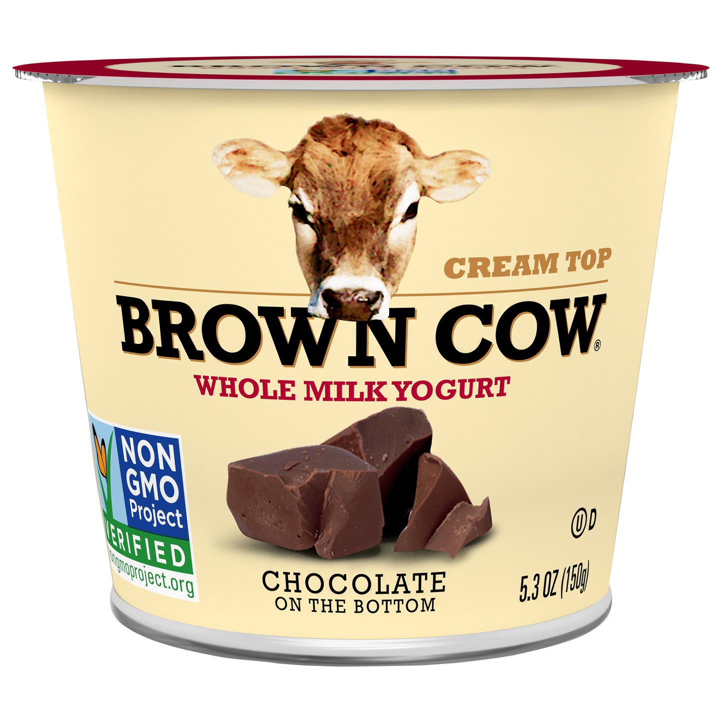 Brown Cow Whole Milk Chocolate Yogurt 5.3 oz