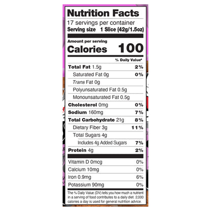 Dave's Killer Bread Organic 100% Whole Wheat Bread 25 oz
