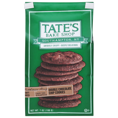 Tate's Bake Shop Double Chocolate Chip Cookies 7 oz