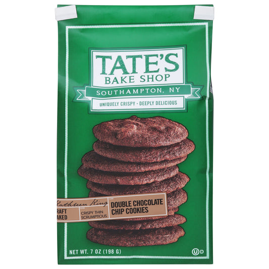 Tate's Bake Shop Double Chocolate Chip Cookies 7 oz