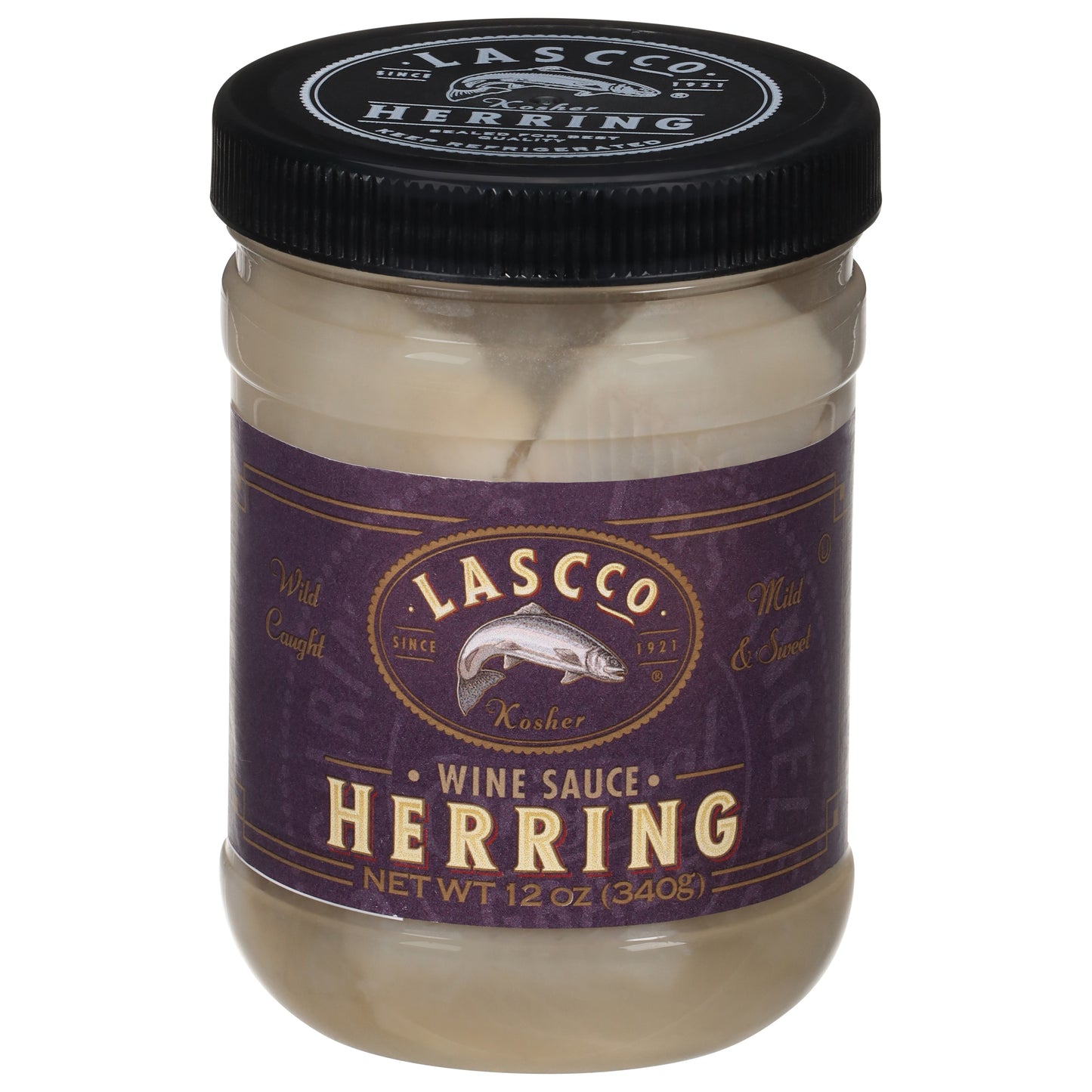 LASCco Wine Sauce Herring 12 oz
