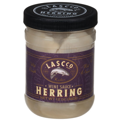 LASCco Wine Sauce Herring 12 oz