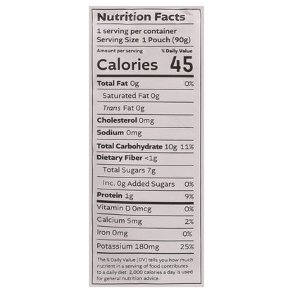 White Leaf Provisions Peach + Oat Baby Food 3.17 oz