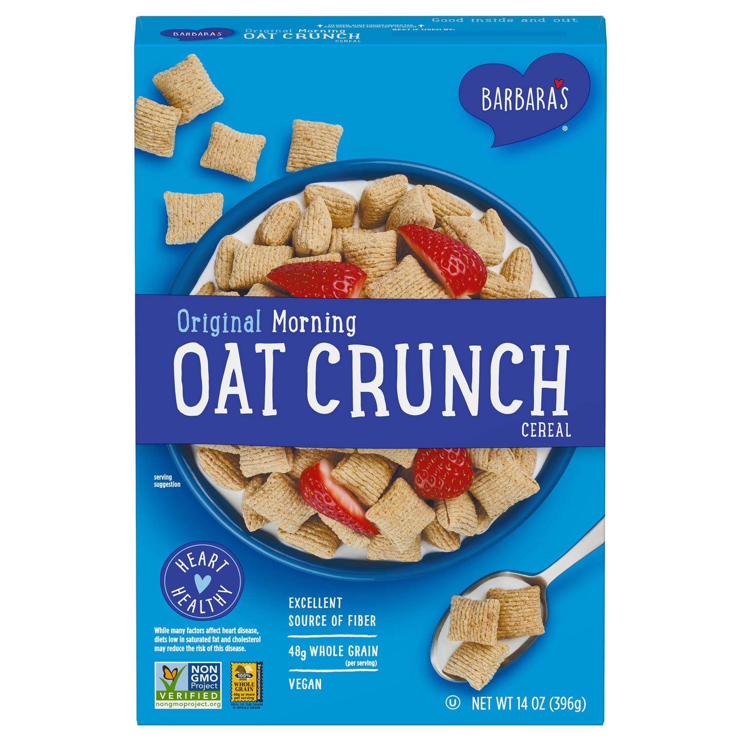 Barbara's Oat Crunch Original Morning Cereal 14 oz