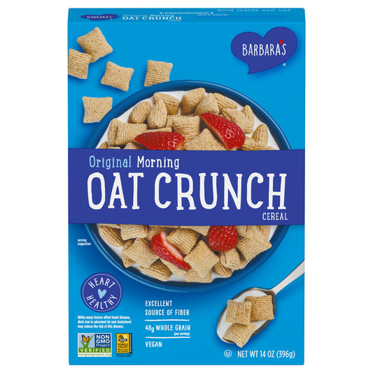 Barbara's Oat Crunch Original Morning Cereal 14 oz