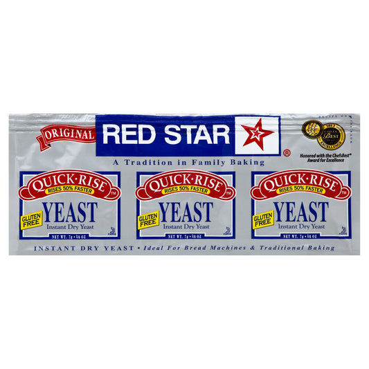 Red Star Yeast 3 ea