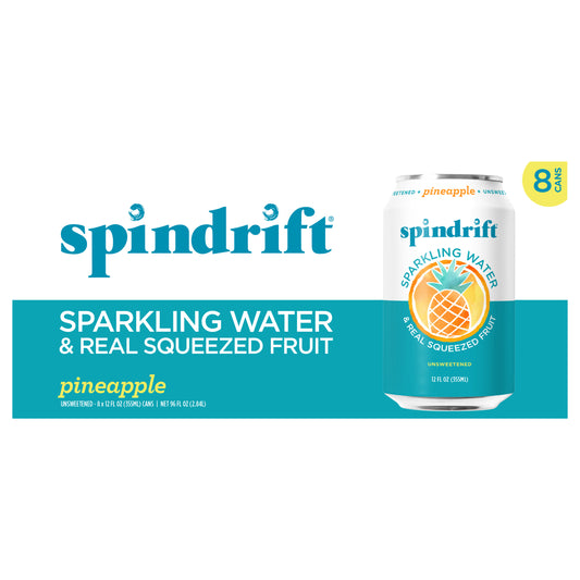 12 oz. Pineapple Sparkling Water 8pk