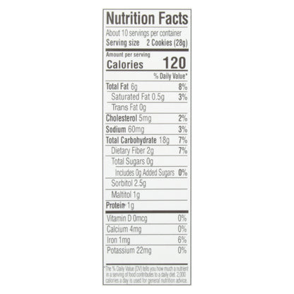 Spaans Sugar Free Chocolate Chip Cookies 10 oz