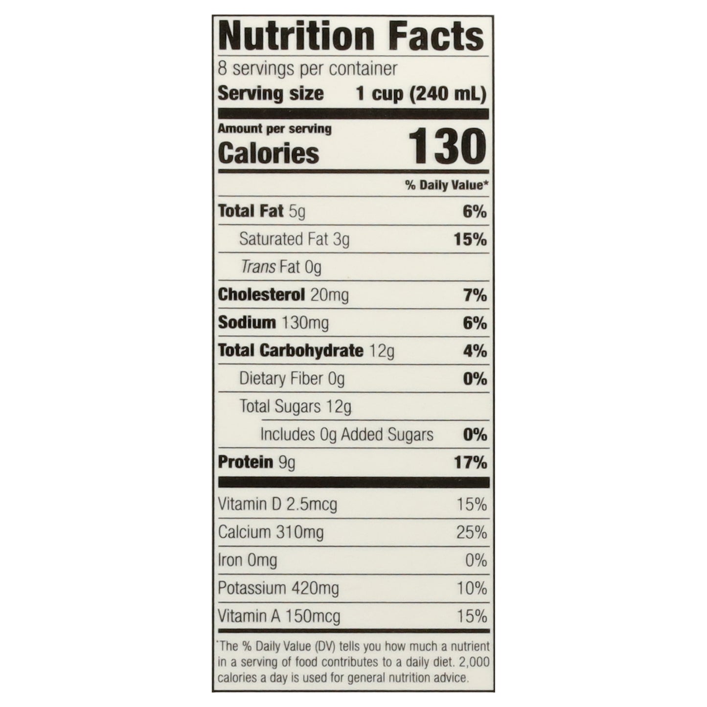 Clover Sonoma Organic Lactose Free 2% Reduced Fat Milk 0.5 gal