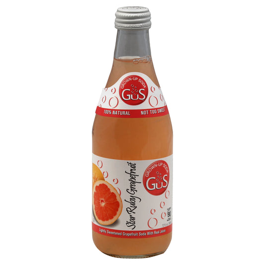 GuS Soda 12 oz - Grapefruit