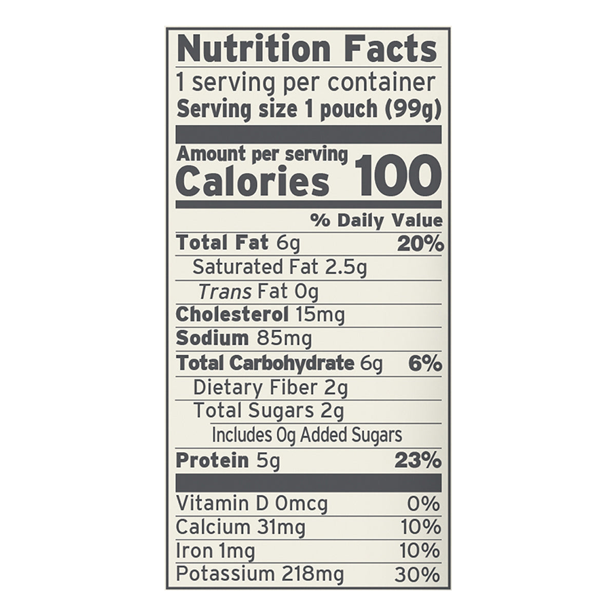 Serenity Kids Beef Chimichurri with Organic Vegetables Pouch