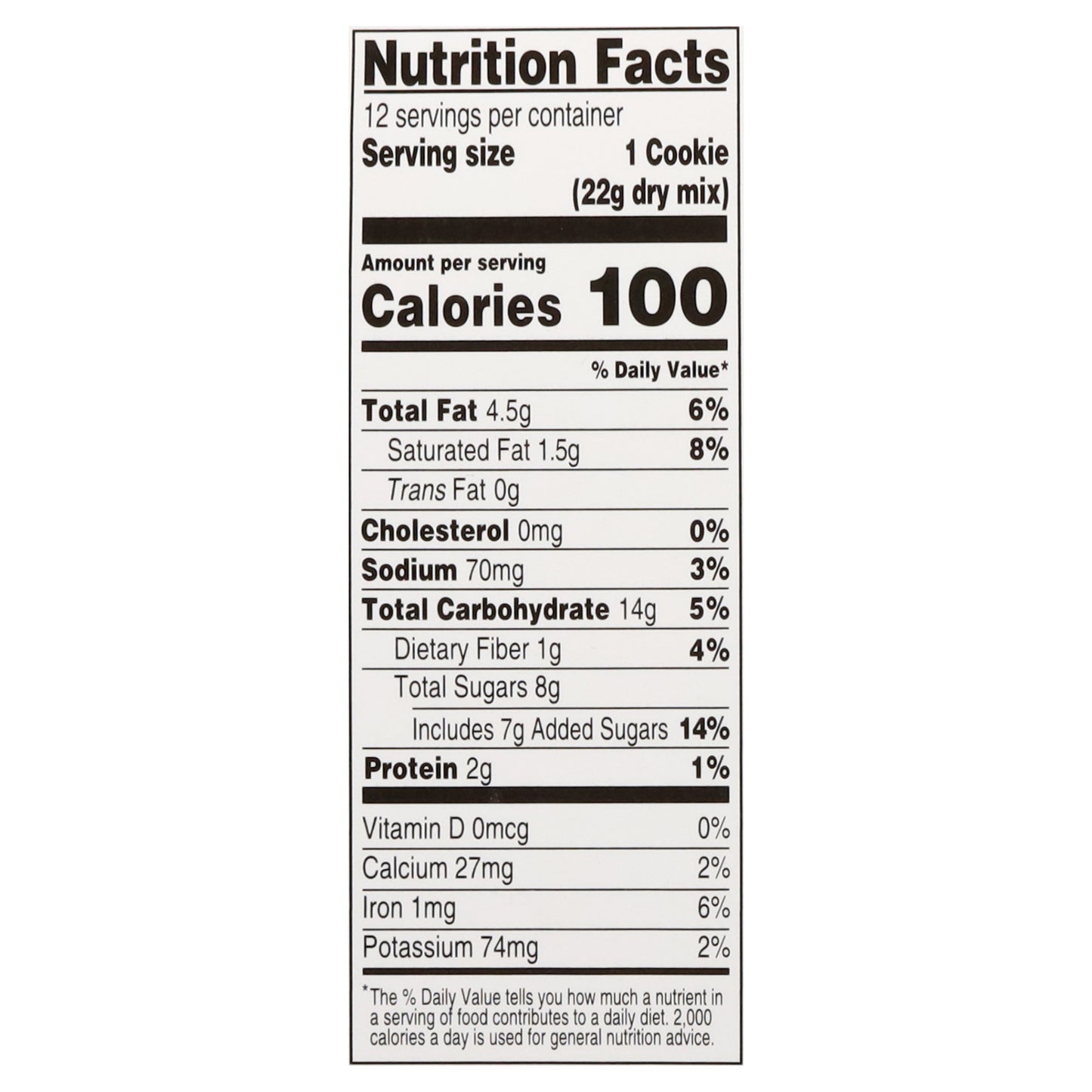 Simple Mills Almond Flour Chocolate Chip Cookie Baking Mix 9.4 oz