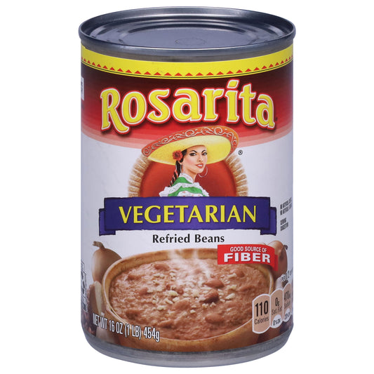 Rosarita Vegetarian Refried Beans 16 oz