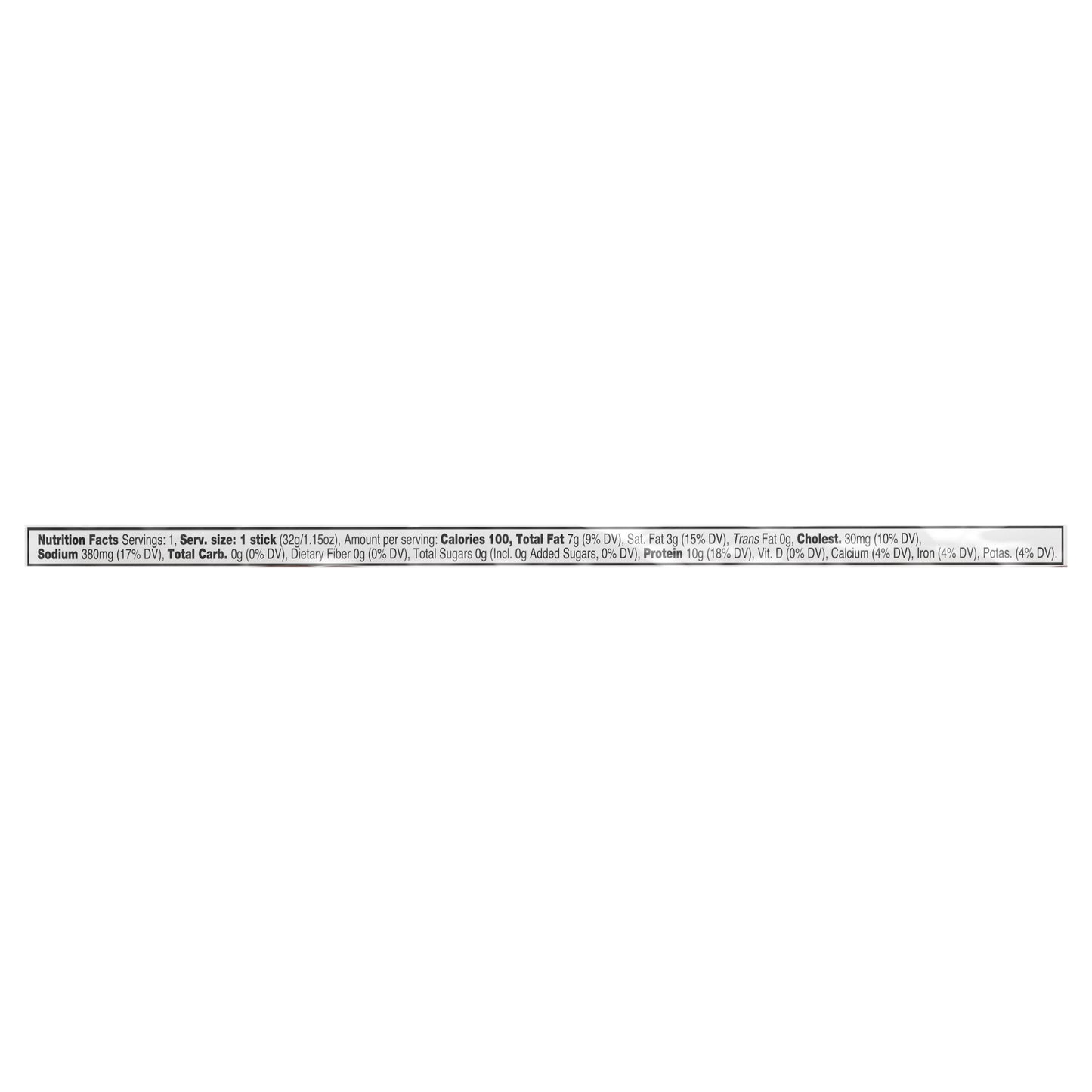 Chomps Jalapeño Beef Jerky Meat Snack, 1.15oz Stick