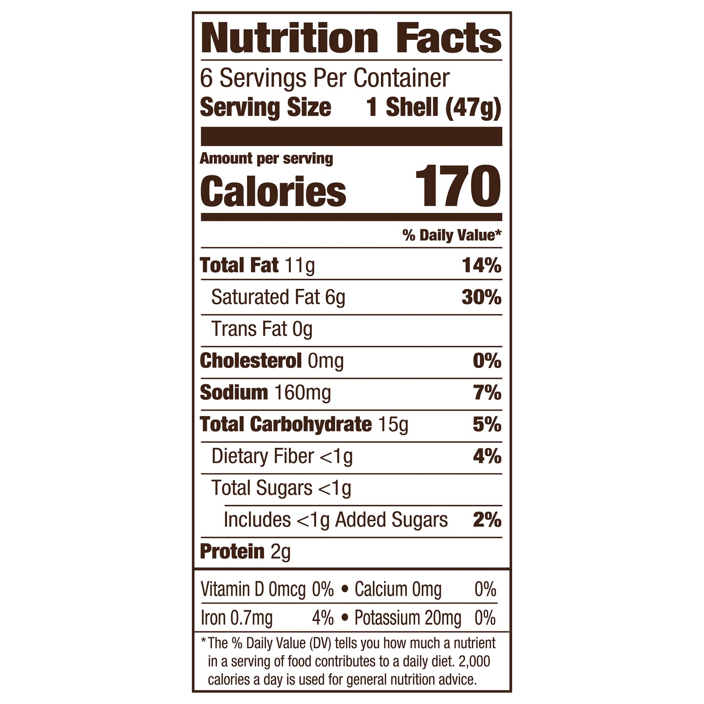 Pepperidge Farm® Puff Pastry Shells Frozen, 6-Count, 10 oz. Box