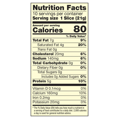 Sargento Pepper Jack Cheese Slices 10 ea